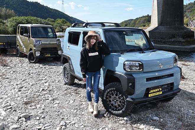 ダイハツ・タフト＞ポイントメイクが効果的！ 街乗りオフローダーに乗ろう！エアロ カスタムMotor-Fan モーターファン自動車関連記事を中心に配信するメディアプラットフォーム