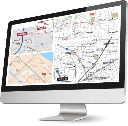 誰でも作れる！かっこいいアクセスマップ地図のレシピI_U DESIGN