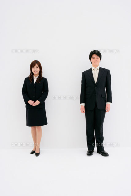 立っている人無料イラスト素材 TOSURAI