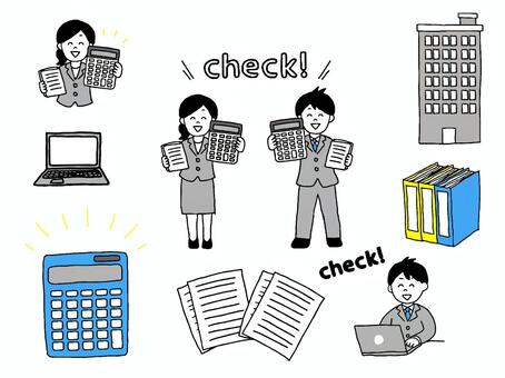 経理部イラスト無料イラスト・フリー素材なら「イラストAC」