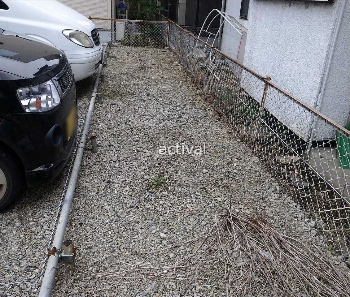 楽天市場 車止め ブロック 砂利の通販