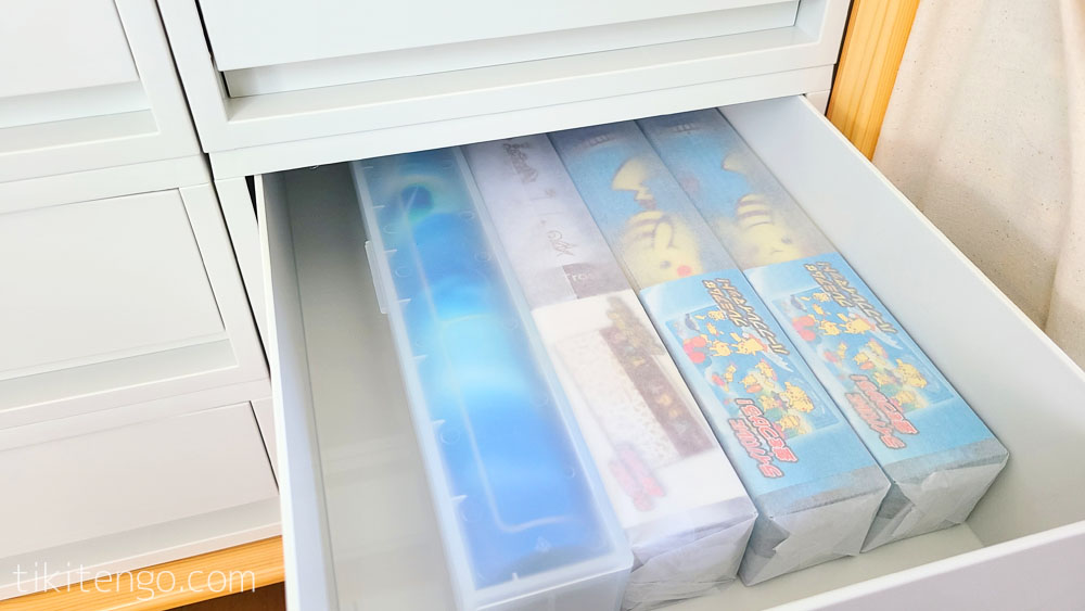 ポリプロピレンケースでポケカ収納を楽しむTikTok