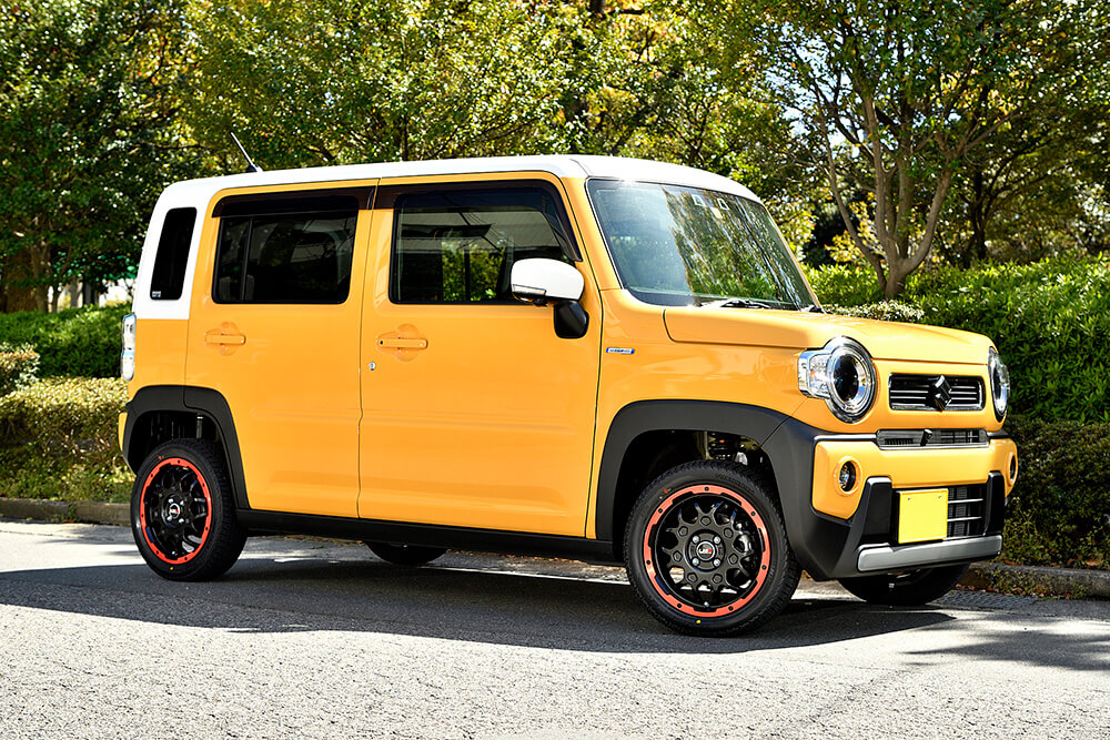 ハスラーに似合うかっこいい系おすすめアルミホイール！ - タイヤワールド館ベスト 店舗Blog