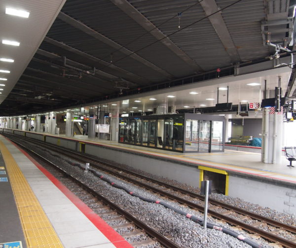 阪急 石橋阪大前駅にホームドアが設置されたら撮り納めになるものとは？NOSE KNITs