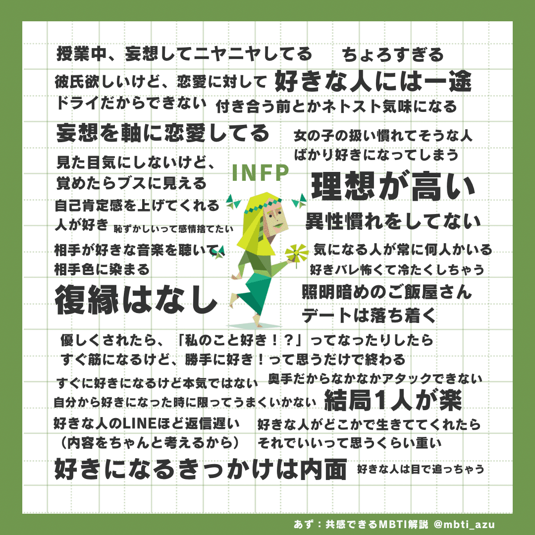 INFP 仲介者 に向いている仕事を厳選！性格を活かせる適職を詳しく解説！ バイトな女子