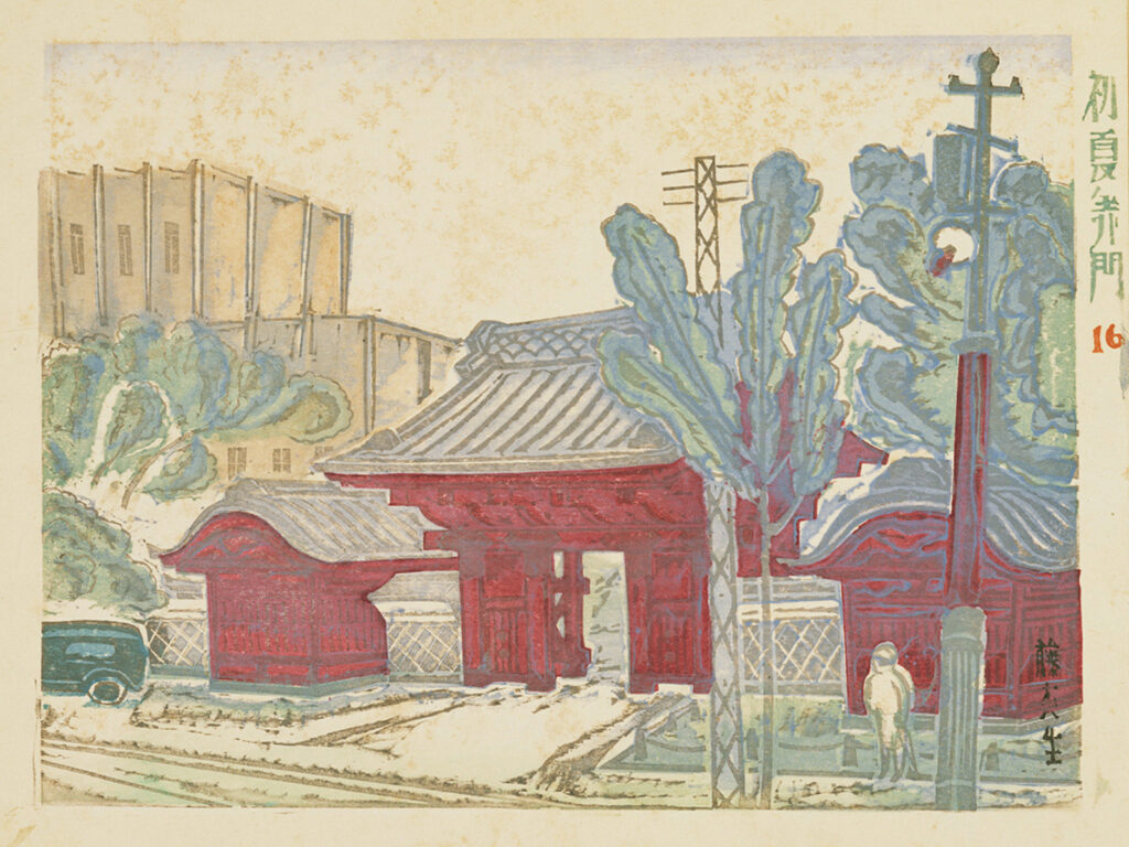 Reスタートライン展中西夏之の作品洗濯バサミは攪拌行動を主張するは、キャンバスに無数のアルミ製の洗濯バサミが付けられています🧺横一列に並んだ7枚のキャンバスのうち、3枚には膨らんだ下着も付けられています。 メイキング動画では2人がかりで洗濯バサミ