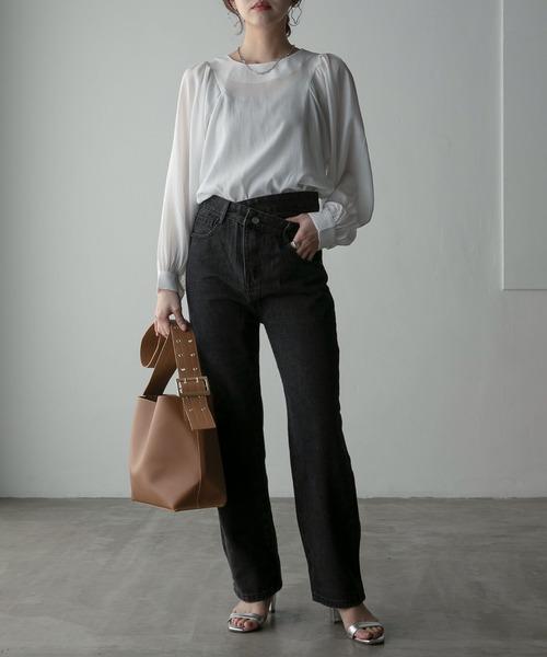 20代女性のオフィスカジュアル・OLの服装ファッション・通勤服ニッセン