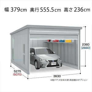 輸送用コンテナで作られた移動式ガレージ 56m2 - HZ CONTAINERS.com