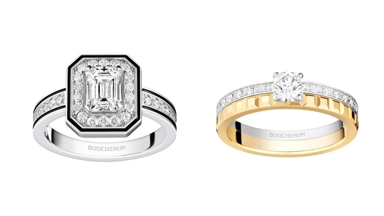 キャトル ラディアント クルドパリ ダイヤモンド リング ハーフ JAL00279BOUCHERONブシュロンアイアイイスズブライダル香川県高松市の結婚指輪・婚約指輪専門店