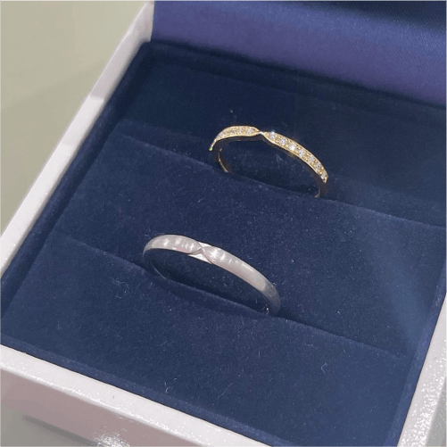 セカンドマリッジリングとしてエタニティリングが欲しくてアイプリモさん アイプリモ I-PRIMO の結婚指輪の口コミ・評判Ringraph リングラフ