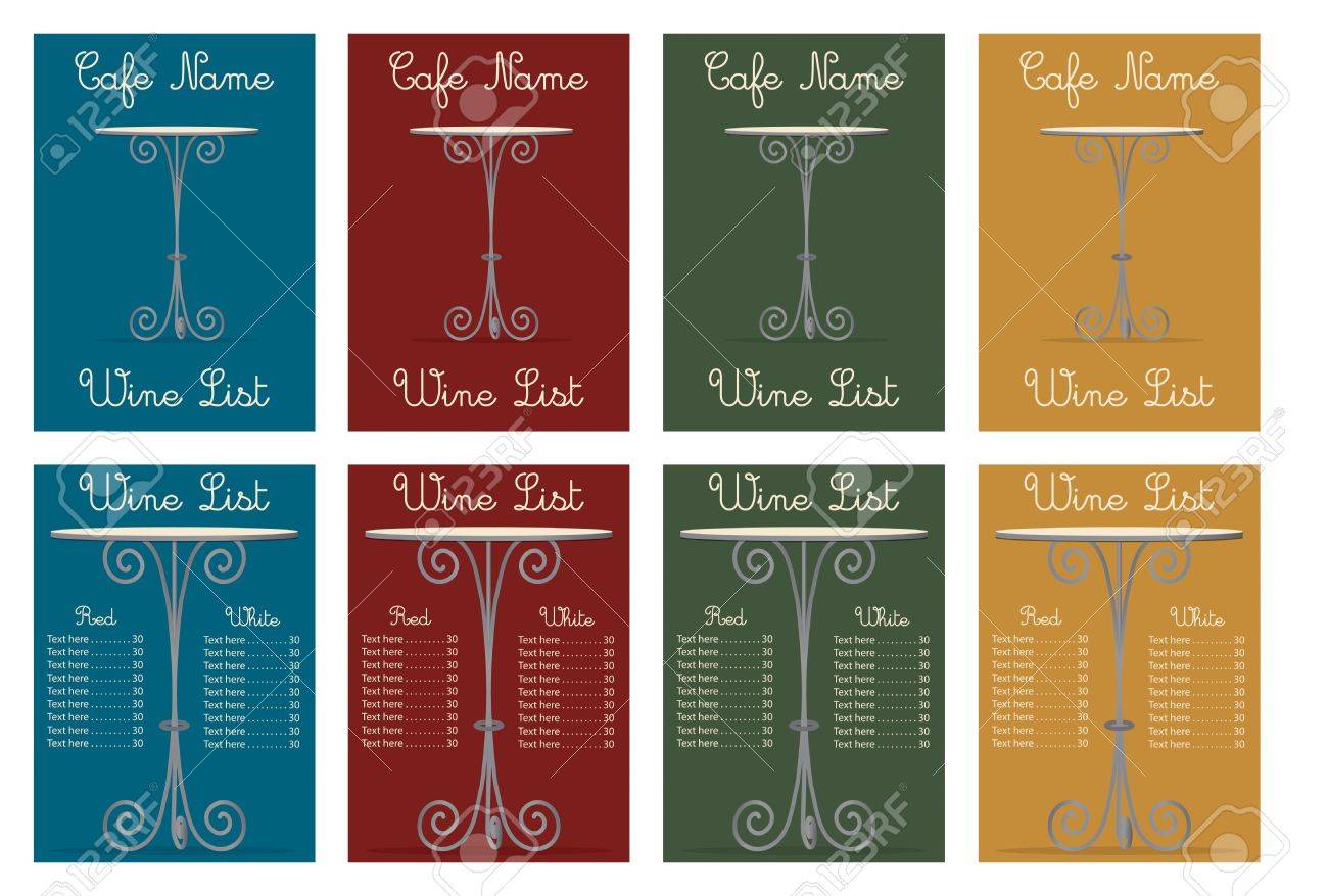 ワインメニューテンプレートでおしゃれなワインリストデザインを無料で作成！Canva
