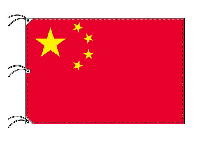 中華人民共和国 中国 の国旗地図に使えるフリー素材