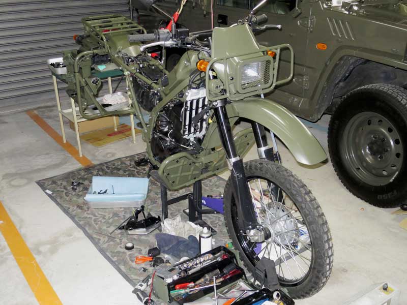 本物の自衛隊バイク本体を入手する事ができるアイデアと方法│偵察用オートバイの研究サイト「自衛隊バイクマニアックス」