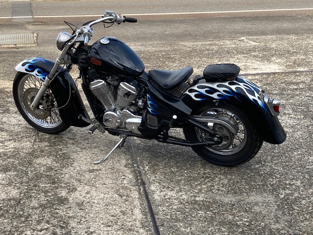 スティード４００OLDカスタムチョッパーサフェラインカスタムチョッパー, スティード, バルカン400