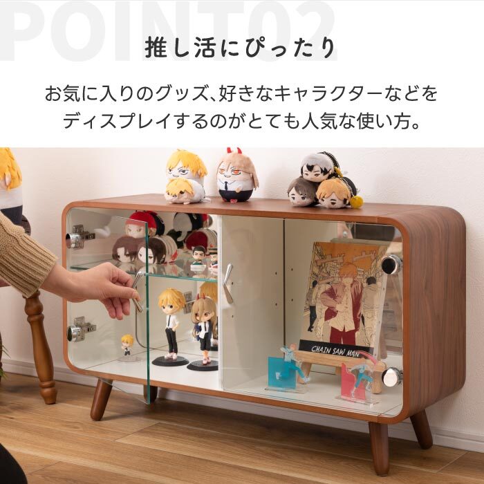 10%OFFクーポンすぐ使える！コレクションシェルフ フィギュア 棚 推し活 フィギュアケース 3段 ぬいぐるみマンション おしゃれ コーナー ラックオタク グッズ おもちゃ ディスプレイ 収納 推し棚 扉 ガラス 中身が見える スリム フック付き キーホルダー 敬老の日