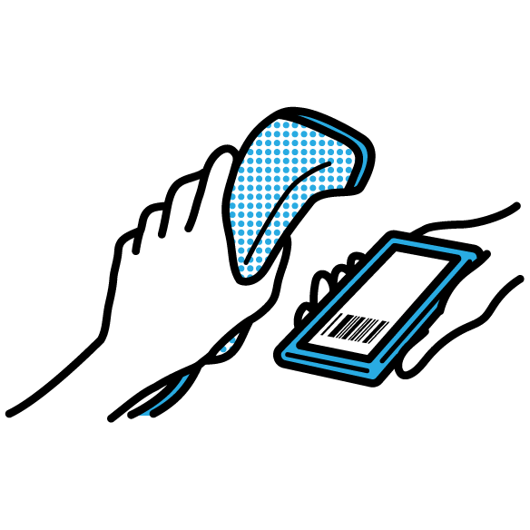 キャッシュレス決済・QRコード決済のイラスト素材FYI08022528ストックフォトの Qlean Market キュリンマーケット