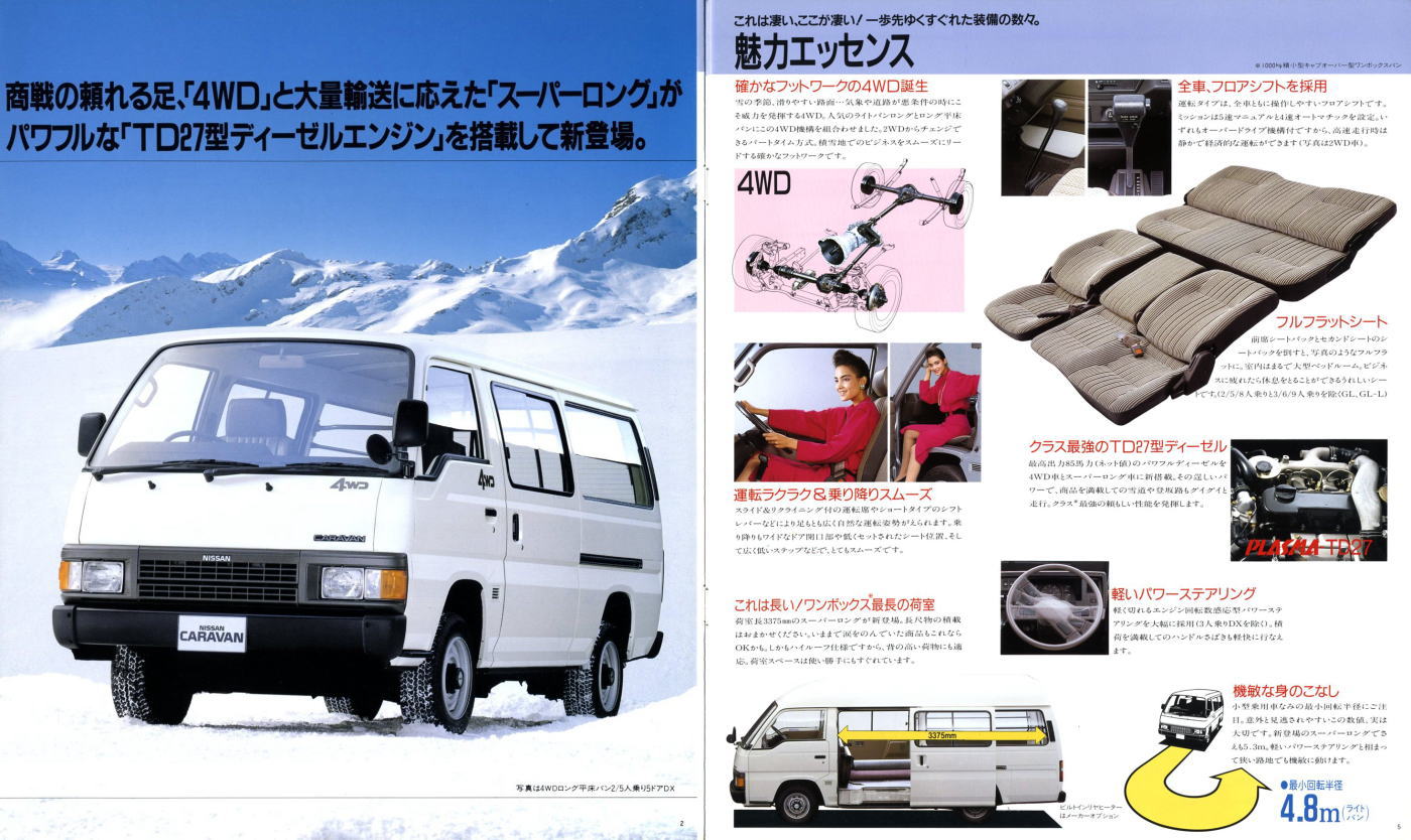 キャラバンコーチ 日産 の新車・中古車カタログ装備スペック情報中古車のガリバ