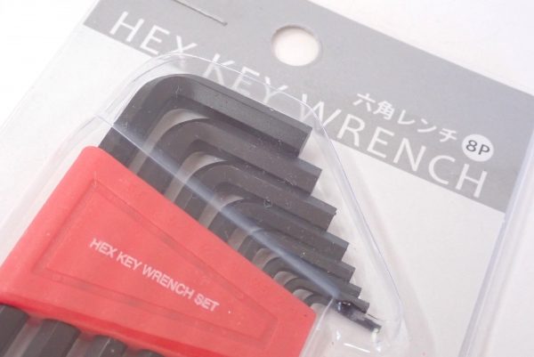 100均「六角レンチセット」の商品一覧とサイズ紹介 ダイソー・セリアで100円