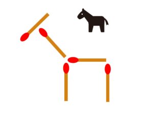 高齢者レク素材 マッチ棒クイズ脳活介護レク広場～レク素材やレクネタ 企画書 の無料ダウンロード