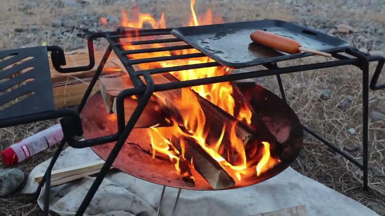 ファイヤーディスク 五徳自作TikTok