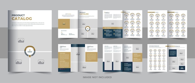 製品カタログまたはカタログ デザインのモダンな A4 製品カタログ デザイン テンプレート EPS 無料ダウンロード - Pikbest