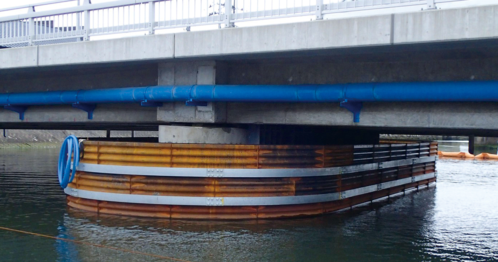 久茂地7号 甲辰橋 橋梁整備工事 その5 より – 株式会社東恩納組