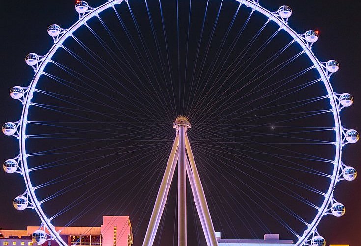 至極の30分を味わえるハイローラー 巨大観覧車から眺めるラスベガス！ - 成功する留学