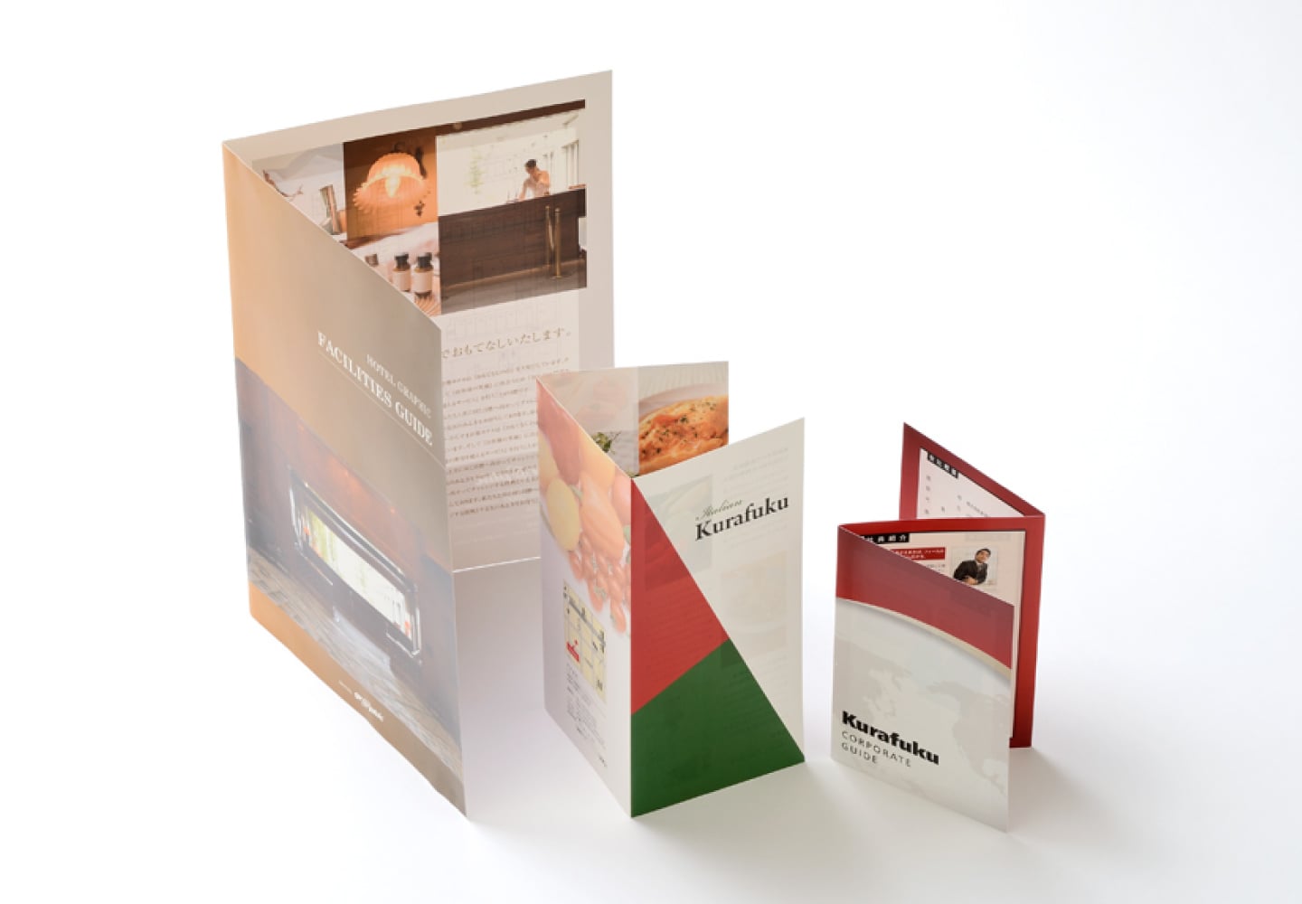 女性目線で洗練された三つ折りパンフレットを 100枚印刷込 デザインしますパンフレットデザインの外注・代行ランサーズ