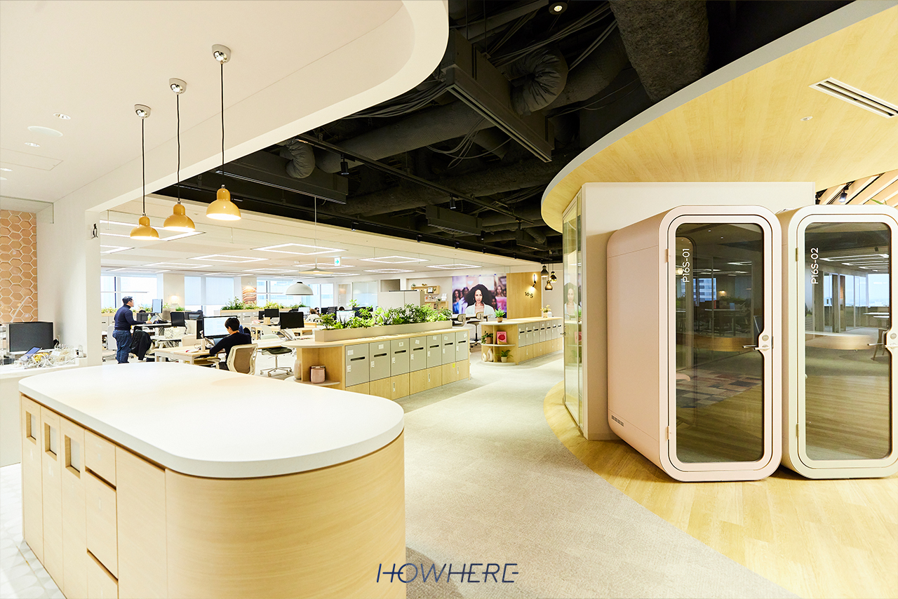 日本ロレアル様の新オフィスに鳥取県智頭町の木材を採用いただきました一般社団法人more trees