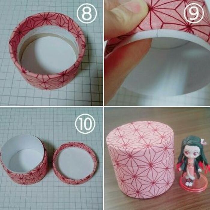 捨てるなんてもったいない！ガムテープの芯 をリメイクして バッグ形 小物入れ を作る方法 - クラフト - クチュリエブログ