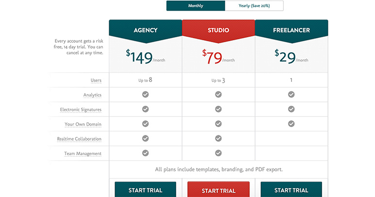 無料価格表テンプレート – ビジネスサービスの紹介に便利なプラン・価格表のデザイン 3verASOBOAD