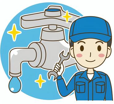 水道工事のイラスト素材 - PIXTA