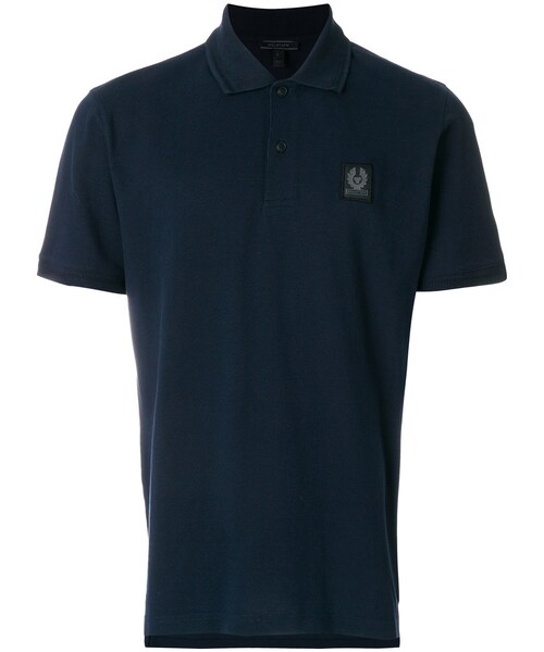 BELSTAFF ベルスタッフ 長袖ポロシャツ ブラック コットン イタリア製Yahoo!フリマ 旧PayPayフリマ