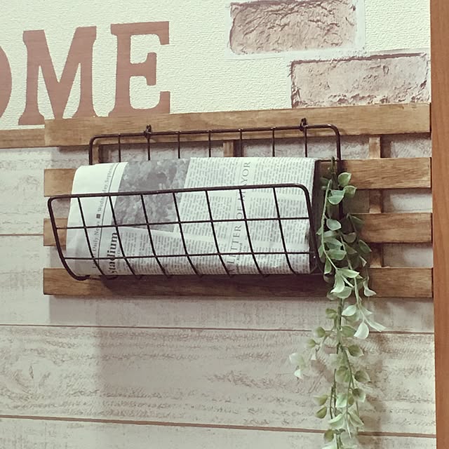 towerの新聞ストッカーGET *´艸｀*ふたり暮らし×平屋暮らし