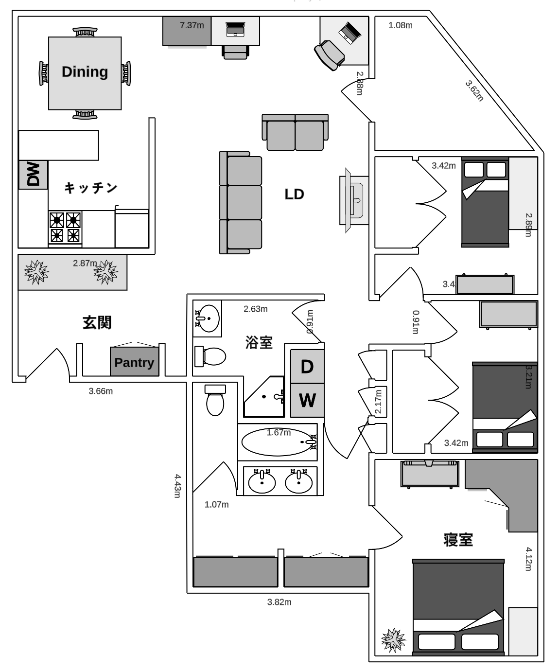 超基本！超重要！マンションのリビングで快適に過ごすための間取りの見方①