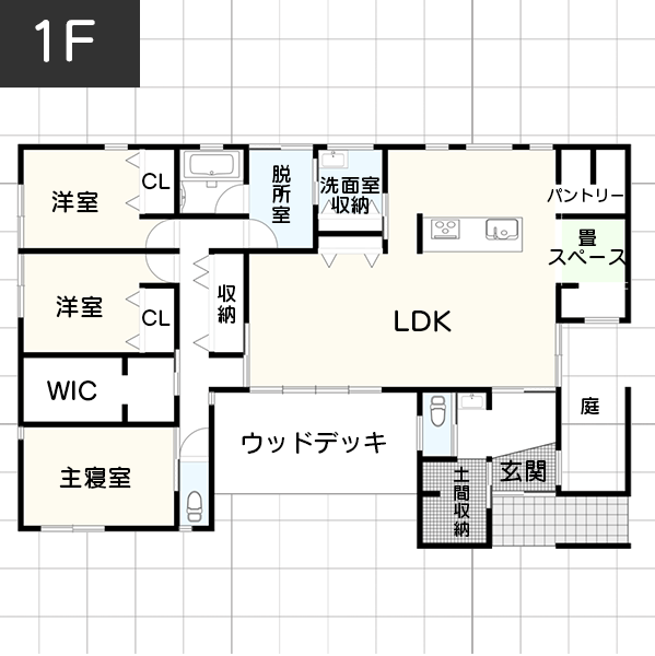 賃貸マンション、メゾンドソレイユ賃貸住宅間取り図の見方