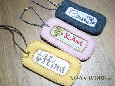 ネームタグ フェルト ハンドメイド フェルトで作る ハングルのネームタグの作り方 推し活にもおすすめ