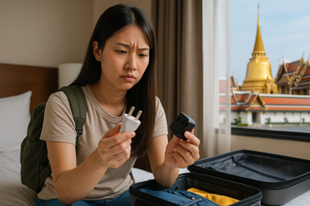 変圧器 海外旅行用 変圧器 220vから100v 韓国など対応 韓国旅行で