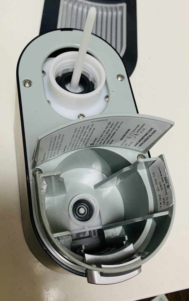 SodaStream ソーダストリームSpirit 炭酸ガスが噴出しなくなったCycle-Life 旧:おやじ、自転車ロードレースを走る