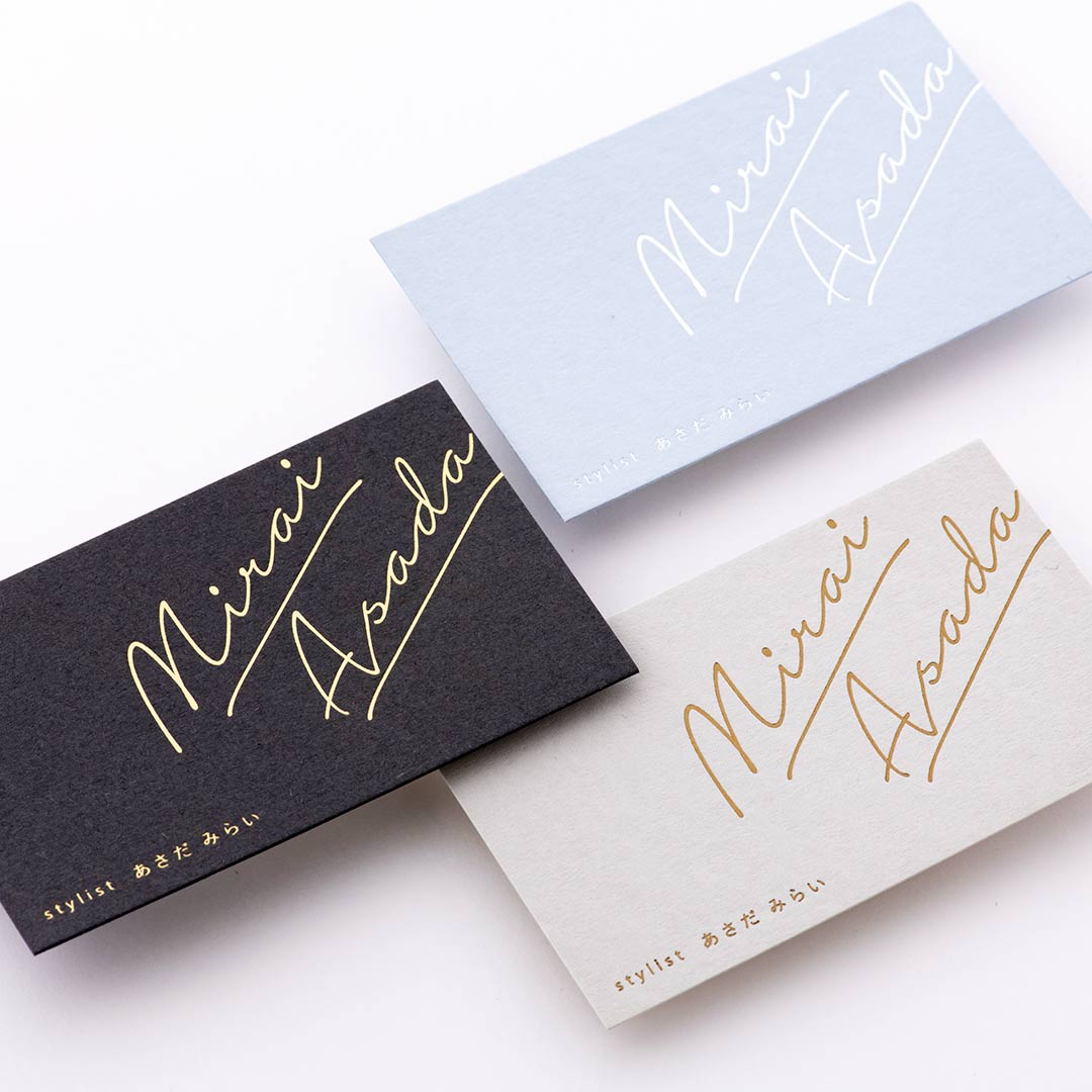 オシャレな名刺50選。デザインのポイントを紹介。ロケットプリントブログ