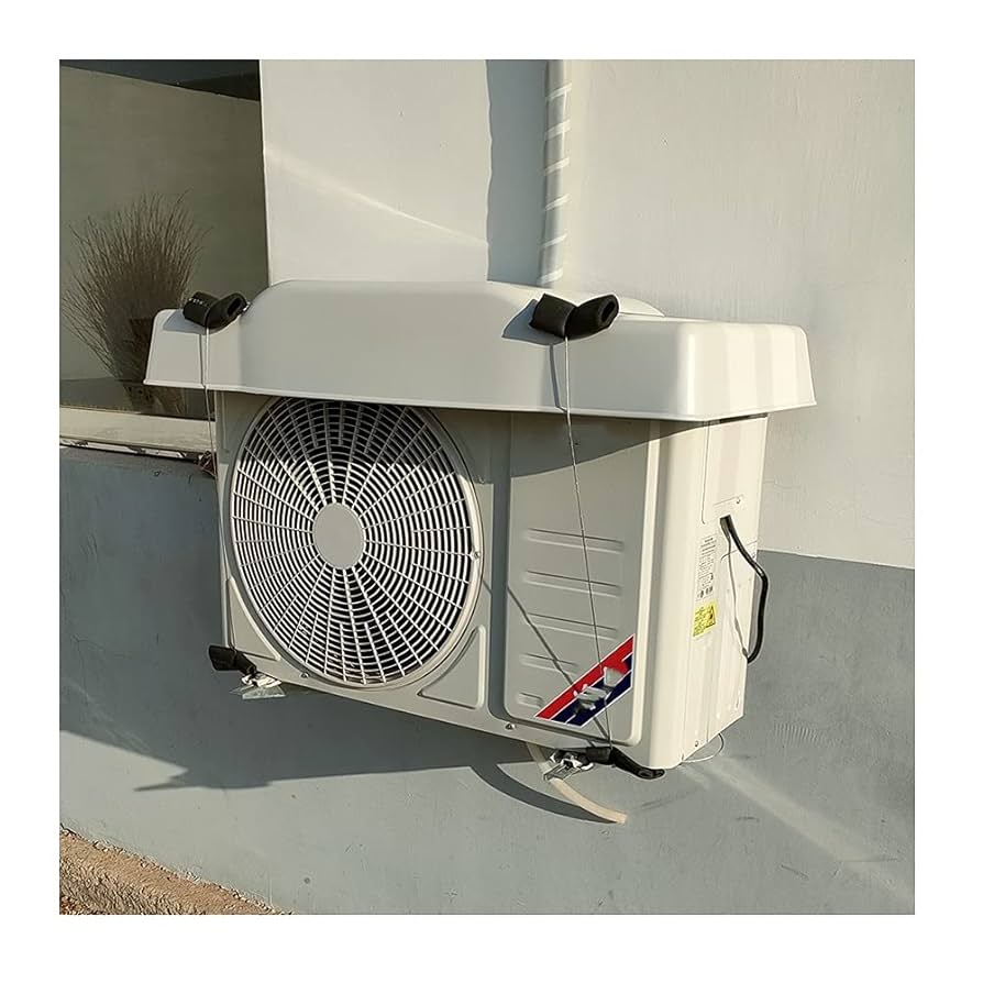 エアコン室外機を移設し2段積み施工実績オーエフシステム株式会社