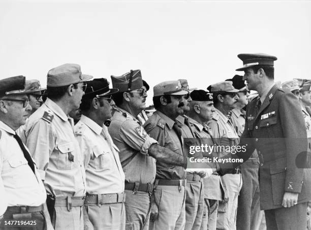 パルマ・デ・マヨルカスペイン - 2018年12月8日:スペイン軍が12月8日にスペイン陸軍の守護者イママクラダの聖母を記念してパレード中に行進の写真素材・画像素材Image 114944366