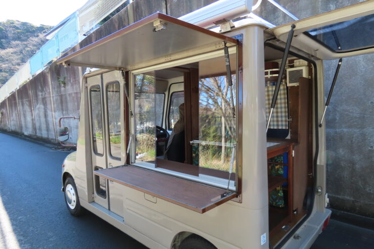 ミニカウォークスルーバン 三菱 ミニカ ウォークスルーバン レトロ バン カスタム 働く車