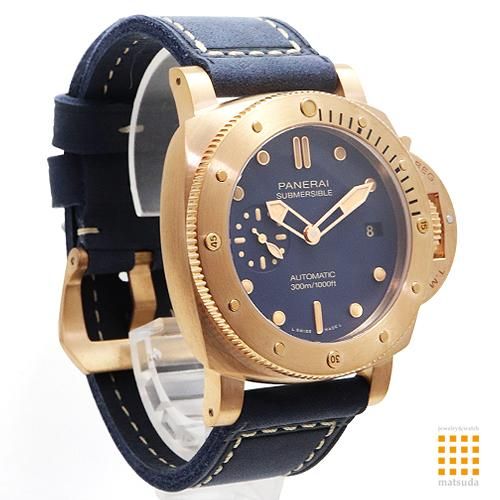 パネライPANERAI サブマーシブル ルミノール サブマーシブル 1950 3デイズ ブロンゾ PAM00671銀座エバンス