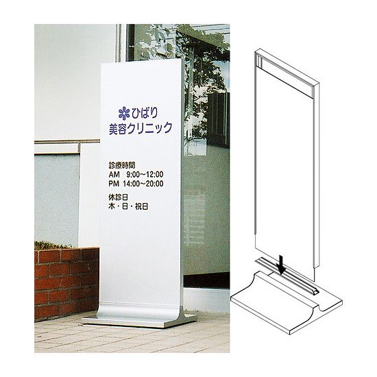 XCSCUK ポスタースタンド、ショッピングモールプロモーションディスプレイスタンド、床置きサインボードスタンド、オフィスやホテルにポスタースタンド看板 - スタンド看板・立て看板のサインモール