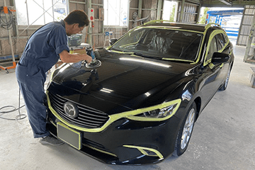 ボディコーティングカーコーティングのカーボディーショップ中川山梨県甲府市