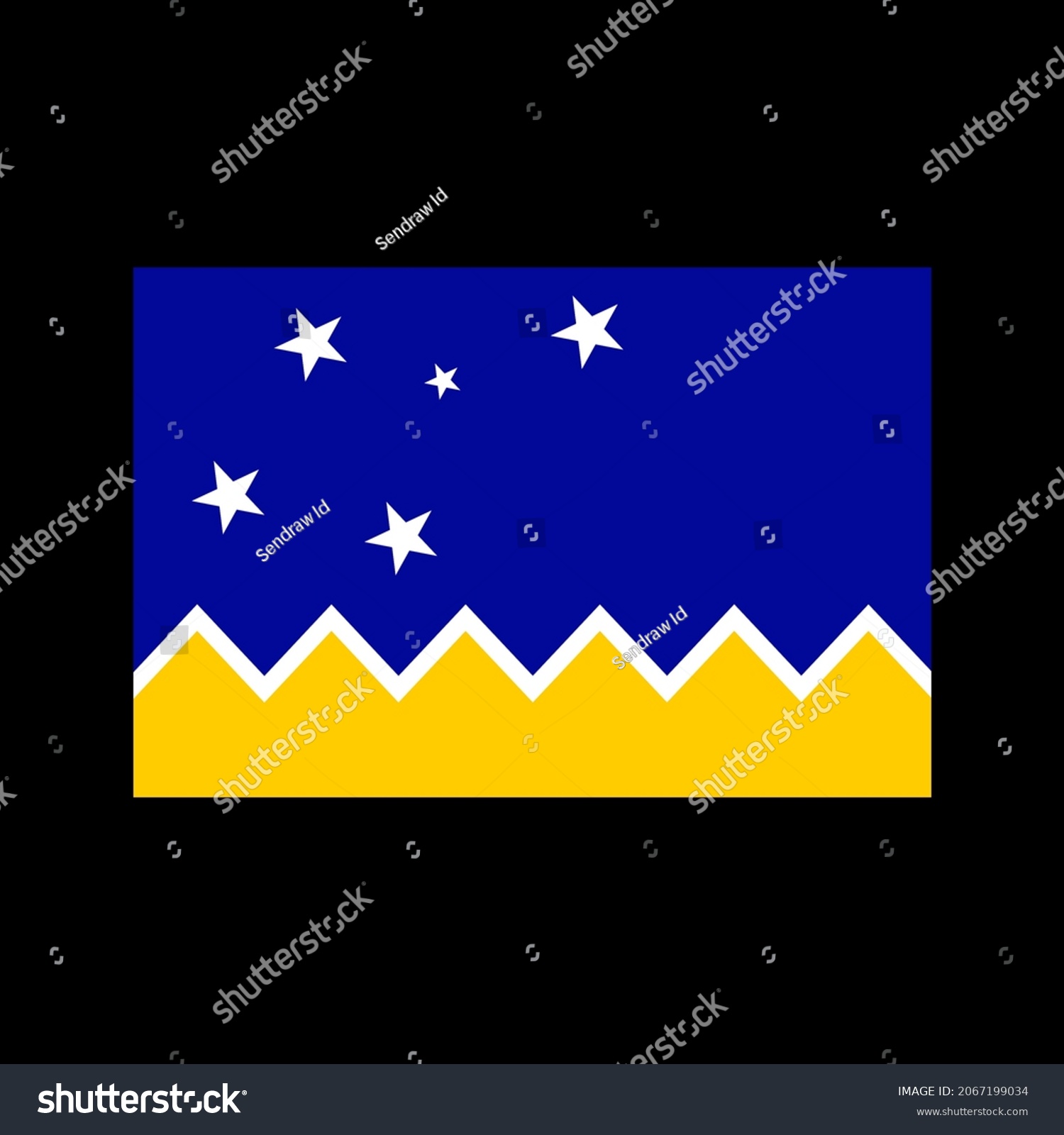 チリの国旗国旗の世界