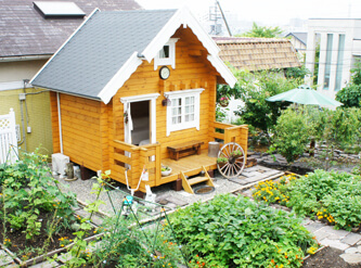 物置 大型物置 物置小屋 収納庫 屋外 DIY 木目調 ガーデニング ケター コルティナ オルト Cortina Alto 代引不可・日時指定不可大型宅配便 : DEPOS life style - 通販 - Yahoo!ショッピング