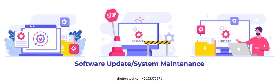 システム運用のイラスト素材 - PIXTA