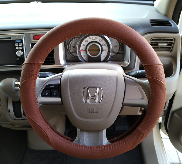 スバルWRX S4用 MEWANT 縫製 ブラックレザーステアリングカバー AmazonMEWANT 手縫い 通気性